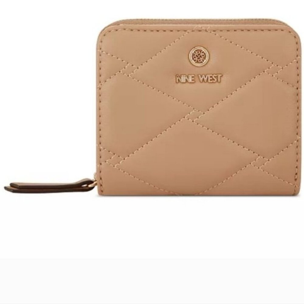 Nine West Regan Mini Zip Around Wallet NWT
